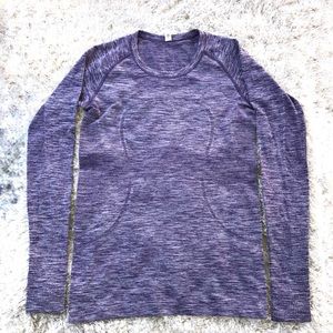 Lululemon Swiftly Tech Long Sleeve Purple size 8